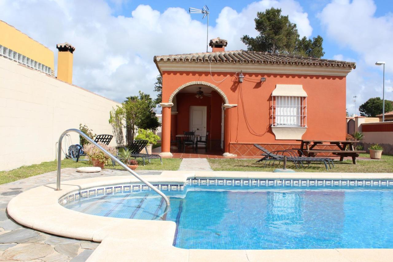 Chalet Marisma Con Piscina Privada Villa Chiclana de la Frontera Exterior photo